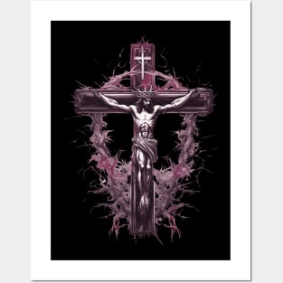 Jesus Christ Love the Lord your God with all your heart Posters and Art